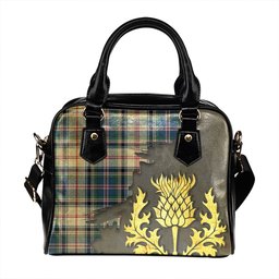 ScotsTee Shop Scottish Cooper Dress 3 Modern Tartan Shoulder Handbag Thistle Oldest