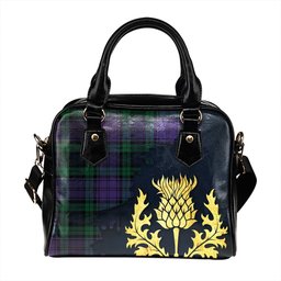 ScotsTee Shop Scottish Campbell 42nd Dress Balhousie Modern Tartan Shoulder Handbag Thistle Oldest