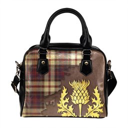 ScotsTee Shop Scottish Cooper Dress 2 Weathered Tartan Shoulder Handbag Thistle Oldest