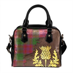 ScotsTee Shop Scottish Cranston Dress 2 Ancient Tartan Shoulder Handbag Thistle Oldest
