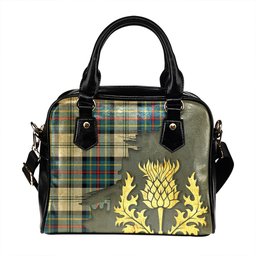 ScotsTee Shop Scottish Gillies Blue Dress Dance 1 Tartan Shoulder Handbag Thistle Oldest