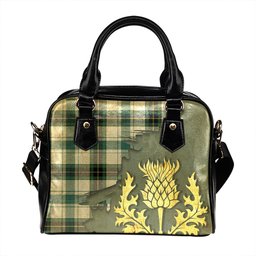ScotsTee Shop Scottish Henderson Dress 2 Modern Tartan Shoulder Handbag Thistle Oldest