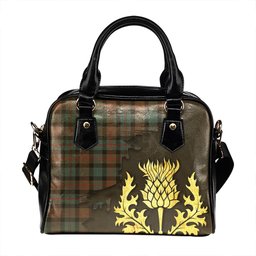 ScotsTee Shop Scottish Murray of Atholl variation (Murray of Atholl; variation) Weathered Tartan Shoulder Handbag Thistle Oldest