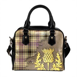 ScotsTee Shop Scottish Henderson Dress (MacKendrick Dress) Ancient Tartan Shoulder Handbag Thistle Oldest