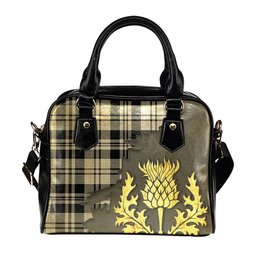 ScotsTee Shop Scottish Scott (Sir Walter) Abbreviated Modern Tartan Shoulder Handbag Thistle Oldest