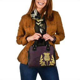ScotsTee Shop Scottish Lochaber (Wilson-s Old) Weathered Tartan Shoulder Handbag Thistle Oldest