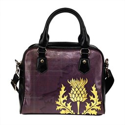 ScotsTee Shop Scottish Lochaber (Wilson-s Old) Weathered Tartan Shoulder Handbag Thistle Oldest
