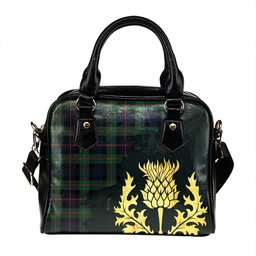 ScotsTee Shop Scottish Murray of Atholl variation (Murray of Atholl; variation) Modern Tartan Shoulder Handbag Thistle Oldest