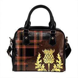 ScotsTee Shop Scottish Inverness Hunting (Inverness Duke of York 2) Ancient Tartan Shoulder Handbag Thistle Oldest
