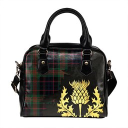 ScotsTee Shop Scottish Newlands (Walker Newlands) Modern Tartan Shoulder Handbag Thistle Oldest