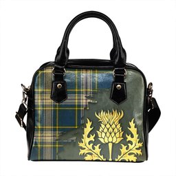ScotsTee Shop Scottish Maver Dress Modern Tartan Shoulder Handbag Thistle Oldest