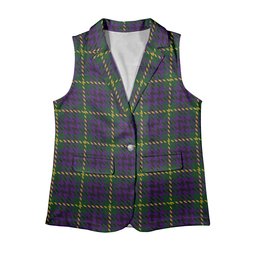 ScotsTee Shop Scottish Austin Wilsons No 173 Women's Tartan Sleeveless Blazer Suit Vest