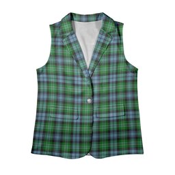 ScotsTee Shop Scottish Arbuthnot Ancient Women's Tartan Sleeveless Blazer Suit Vest