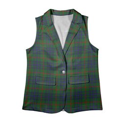 ScotsTee Shop Scottish Aiton Women's Tartan Sleeveless Blazer Suit Vest