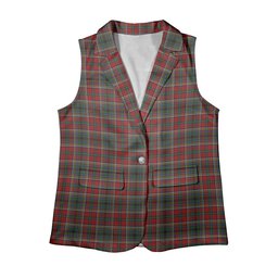 ScotsTee Shop Scottish Anderson of Ardbrake Women's Tartan Sleeveless Blazer Suit Vest