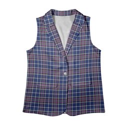 ScotsTee Shop Scottish Alexander of Menstry Modern Women's Tartan Sleeveless Blazer Suit Vest