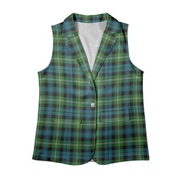 ScotsTee Shop Scottish Baillie of Polkemmet Ancient Women's Tartan Sleeveless Blazer Suit Vest