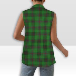 ScotsTee Shop Scottish Beveridge Women's Tartan Sleeveless Blazer Suit Vest