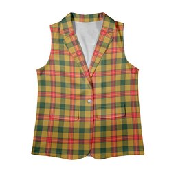 ScotsTee Shop Scottish Baxter SC Women's Tartan Sleeveless Blazer Suit Vest