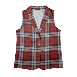 ScotsTee Shop Scottish Brodie Dress Women's Tartan Sleeveless Blazer Suit Vest