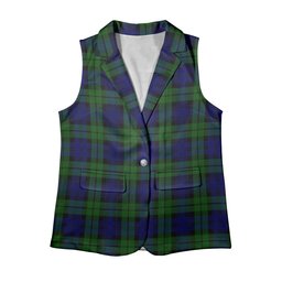 ScotsTee Shop Scottish Bannatyne SC Women's Tartan Sleeveless Blazer Suit Vest