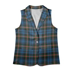 ScotsTee Shop Scottish Blanton Dress Women's Tartan Sleeveless Blazer Suit Vest