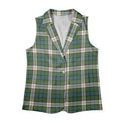 ScotsTee Shop Scottish Blair Dress Ancient Women's Tartan Sleeveless Blazer Suit Vest