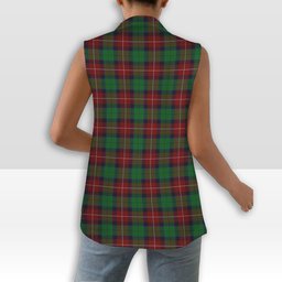 ScotsTee Shop Scottish Bryant Dalgleish Women's Tartan Sleeveless Blazer Suit Vest