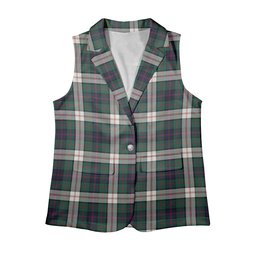 ScotsTee Shop Scottish Blair Dress Modern Women's Tartan Sleeveless Blazer Suit Vest
