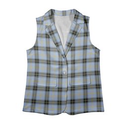 ScotsTee Shop Scottish Bell of the Borders Ancient Women's Tartan Sleeveless Blazer Suit Vest