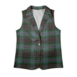 ScotsTee Shop Scottish Brodie Hunting Women's Tartan Sleeveless Blazer Suit Vest
