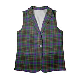 ScotsTee Shop Scottish Brodie Hunting Modern Women's Tartan Sleeveless Blazer Suit Vest
