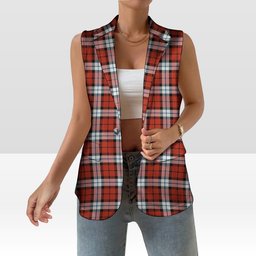 ScotsTee Shop Scottish Brodie Dress Ancient Women's Tartan Sleeveless Blazer Suit Vest