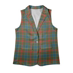 ScotsTee Shop Scottish Beattie (Beatty) Ancient Women's Tartan Sleeveless Blazer Suit Vest