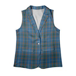 ScotsTee Shop Scottish Bairn Women's Tartan Sleeveless Blazer Suit Vest