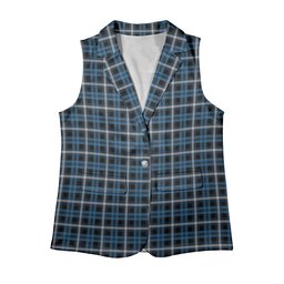 ScotsTee Shop Scottish Balfour Geiner, Alwyn Women's Tartan Sleeveless Blazer Suit Vest