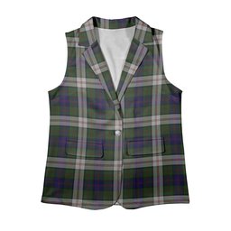 ScotsTee Shop Scottish Blair Dress Women's Tartan Sleeveless Blazer Suit Vest