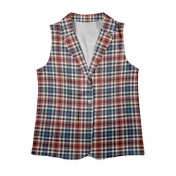 ScotsTee Shop Scottish Bell Border (Bell Southern Bell) Ancient Women's Tartan Sleeveless Blazer Suit Vest