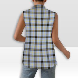ScotsTee Shop Scottish Bell of the Borders SC Women's Tartan Sleeveless Blazer Suit Vest