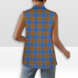 ScotsTee Shop Scottish Carlisle Ancient Women's Tartan Sleeveless Blazer Suit Vest