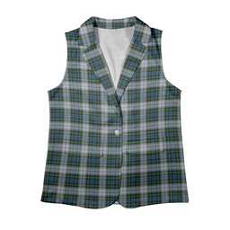 ScotsTee Shop Scottish Campbell Dress 1 Women's Tartan Sleeveless Blazer Suit Vest