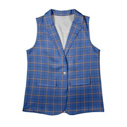 ScotsTee Shop Scottish Clark's Harbour Women's Tartan Sleeveless Blazer Suit Vest