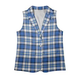 ScotsTee Shop Scottish Craig Paisley Modern Women's Tartan Sleeveless Blazer Suit Vest