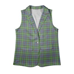 ScotsTee Shop Scottish Colville Women's Tartan Sleeveless Blazer Suit Vest