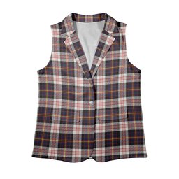 ScotsTee Shop Scottish Cameron of Erracht Dress Modern Women's Tartan Sleeveless Blazer Suit Vest