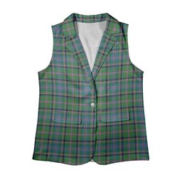 ScotsTee Shop Scottish Cooper Ancient Women's Tartan Sleeveless Blazer Suit Vest