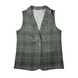 ScotsTee Shop Scottish Craig Women's Tartan Sleeveless Blazer Suit Vest