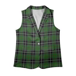 ScotsTee Shop Scottish Cleghorn Women's Tartan Sleeveless Blazer Suit Vest
