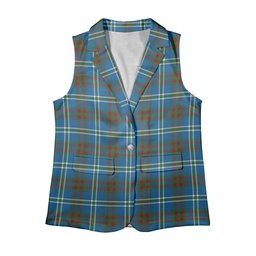 ScotsTee Shop Scottish Cathcart Ancient Women's Tartan Sleeveless Blazer Suit Vest