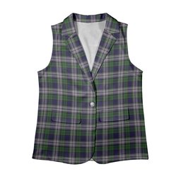 ScotsTee Shop Scottish Colquhoun Dress Women's Tartan Sleeveless Blazer Suit Vest